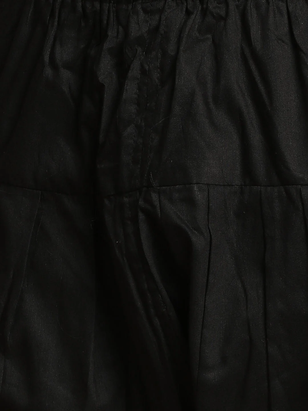 Men's Maroon And Black Cotton Blend Pathani Suit Set - Image 6