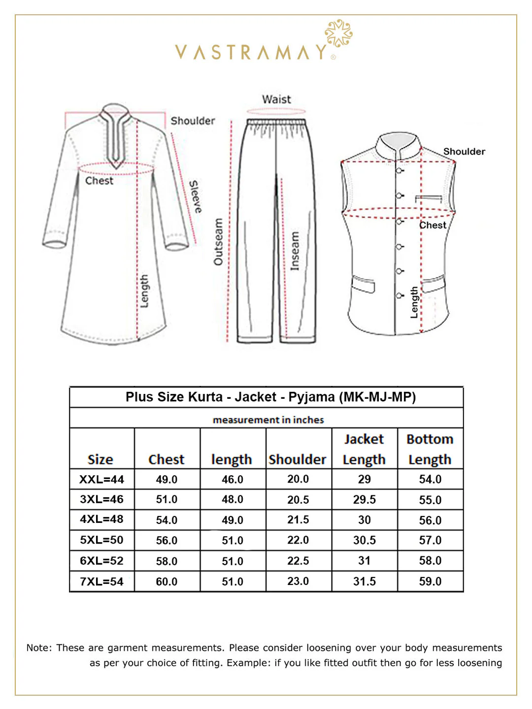 Men's Coffee Brown, Pink And White Cotton Blend Jacket, Kurta And Pyjama Set - Image 5