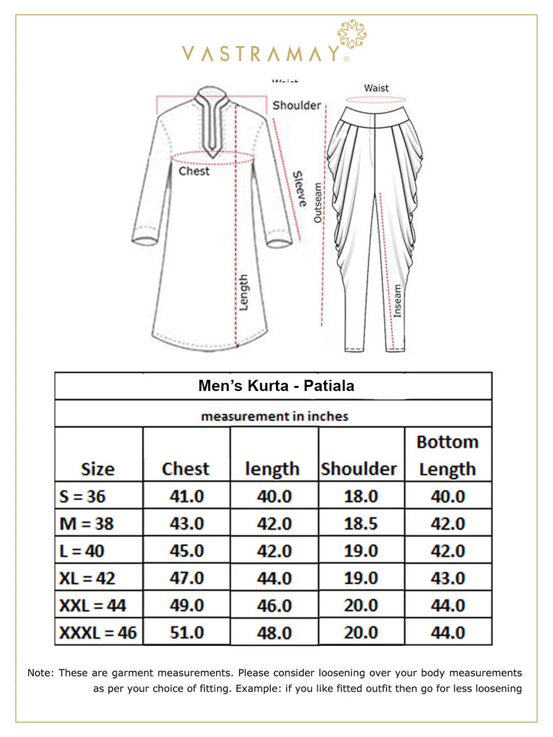 Men's Orange Pure Cotton Chikankari Kurta With Patiala Set - Image 6