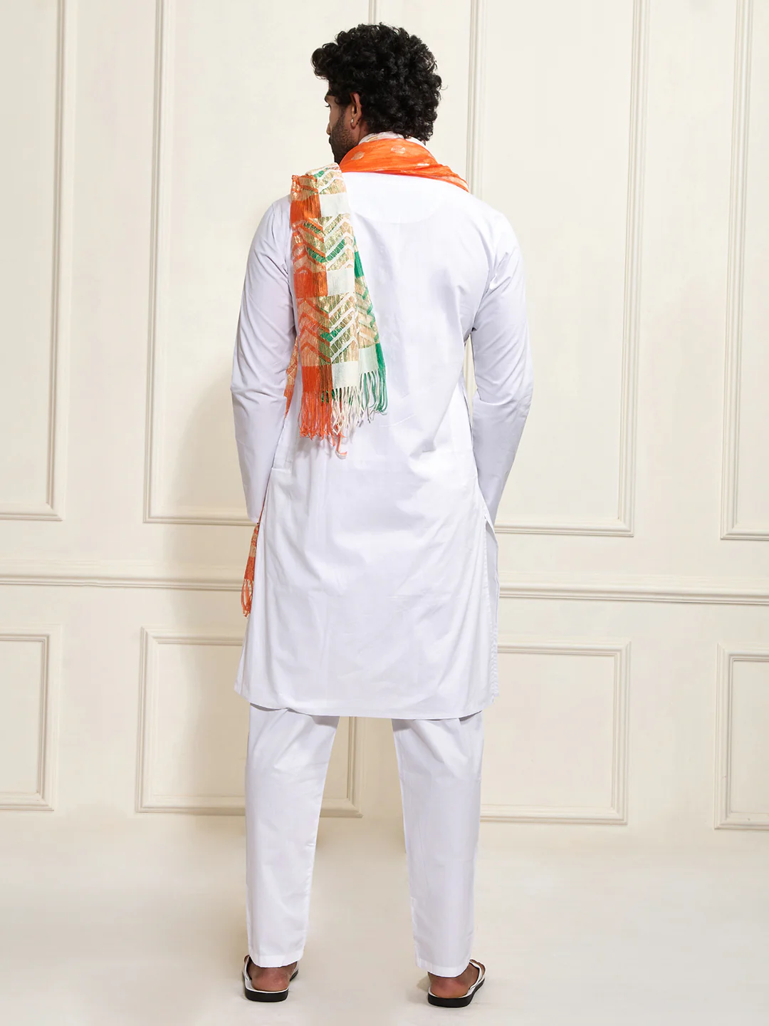 Kurta And Pyjama And Dupatta Set - Image 5