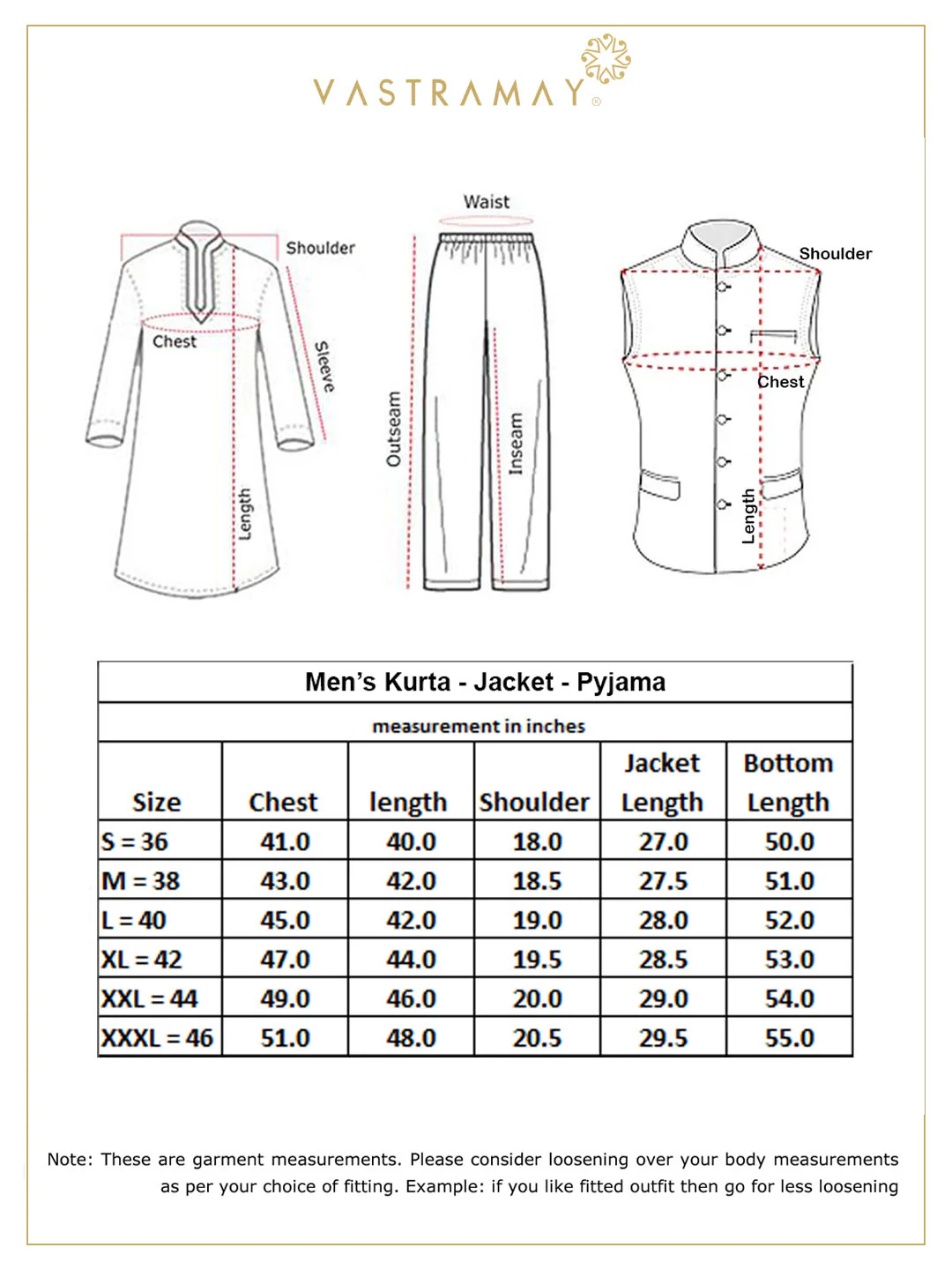 Men's Gold Zari Weaved Jacket With Kurta Pyjama Set - Image 7