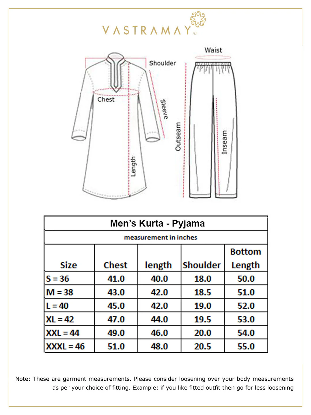 VASTRAMAY Men's White Cotton Silk Blend Kurta and Pyjama Set - Image 6