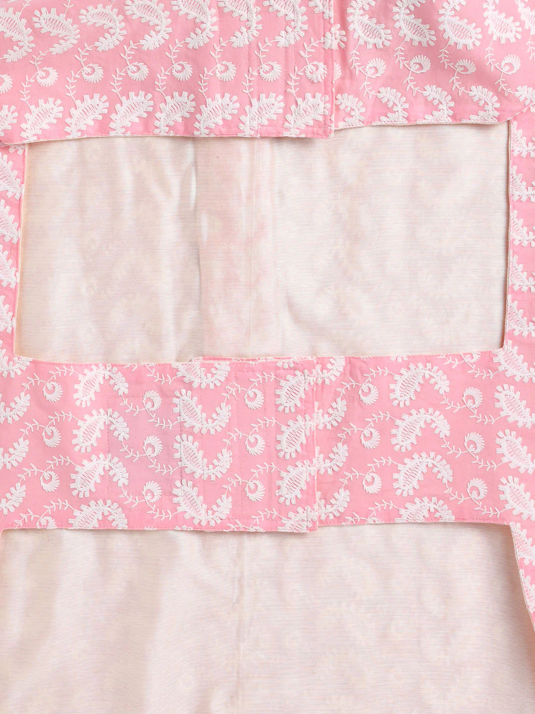 Dogs' Pink Chikankari Pure Cotton Ethnic Kurta - Image 6