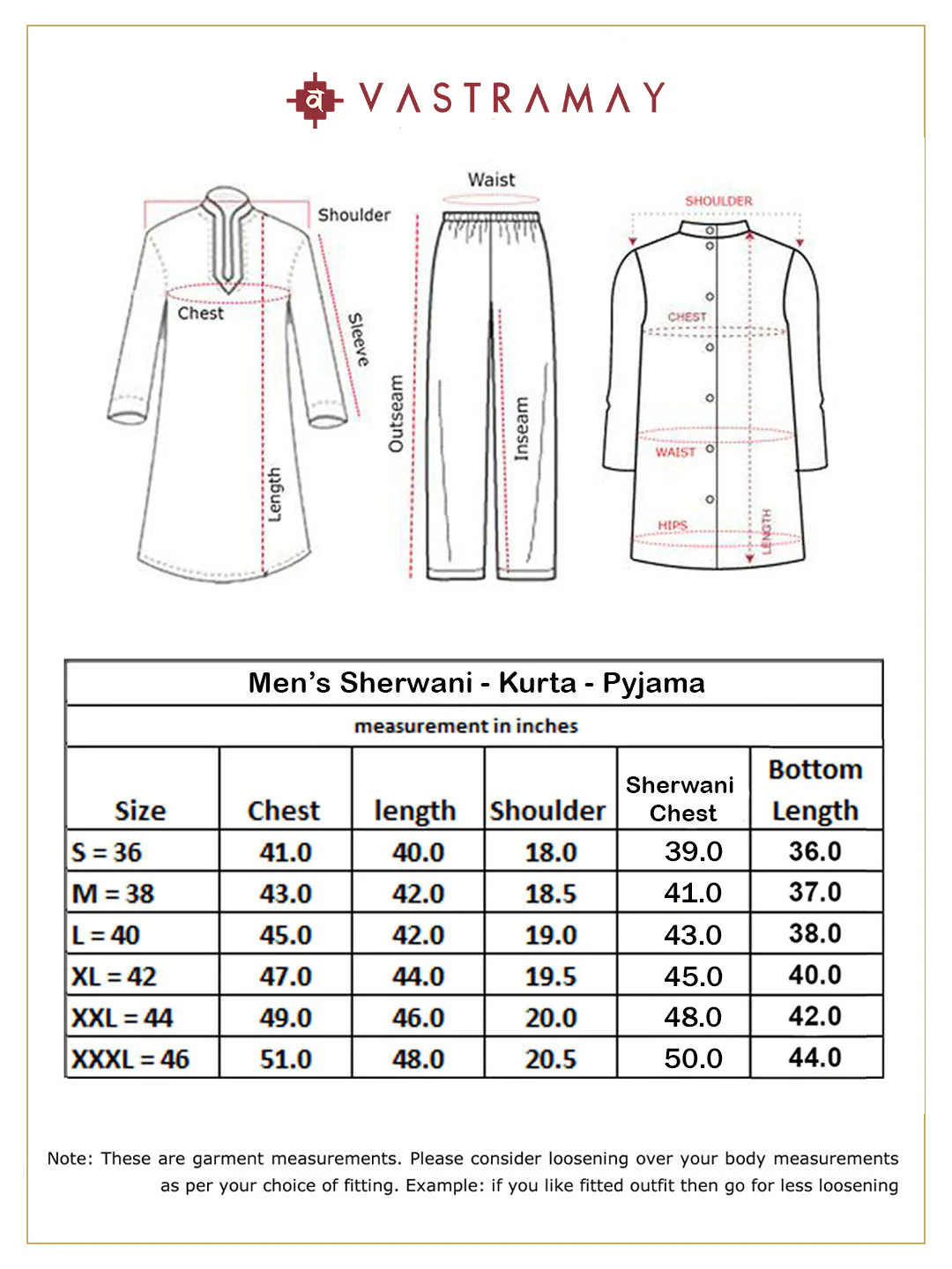 Men's Grey Jaccard Sherwani With Cream Kurta Pant Set - Image 6