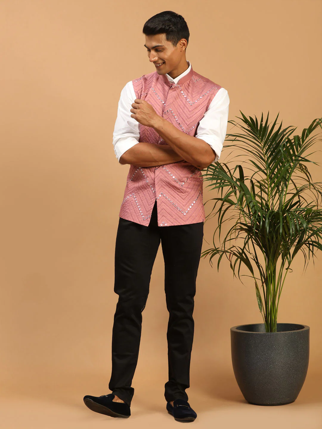 Men's Onion Pink Mirror Jacket - Image 6