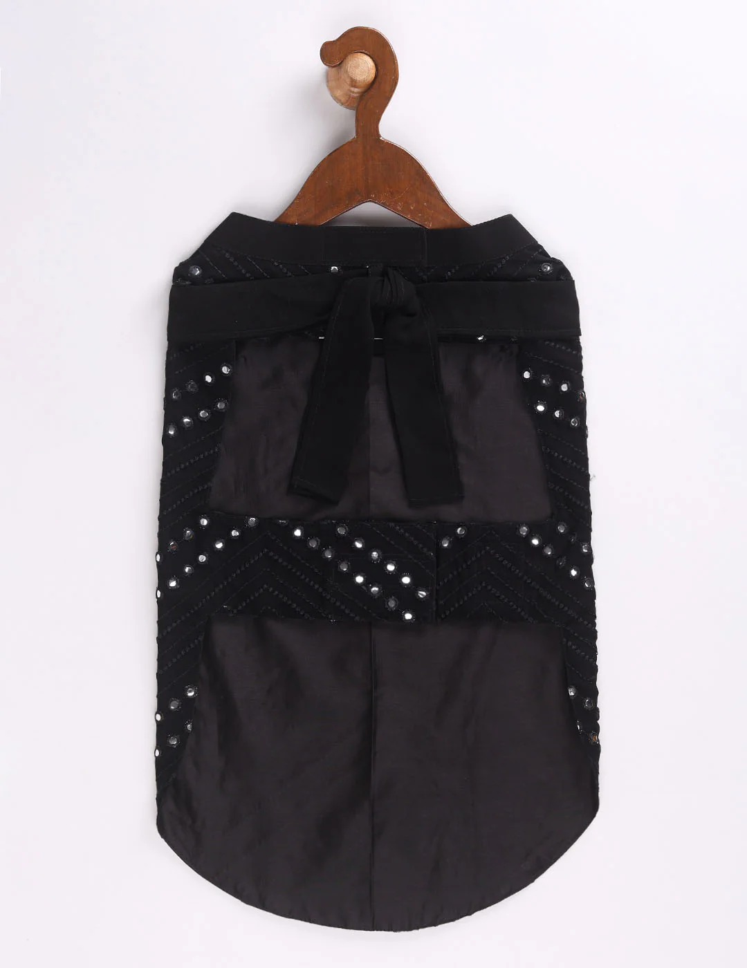 Dogs Allover Mirror Work Embroidered Kurta With Dupatta - Image 3
