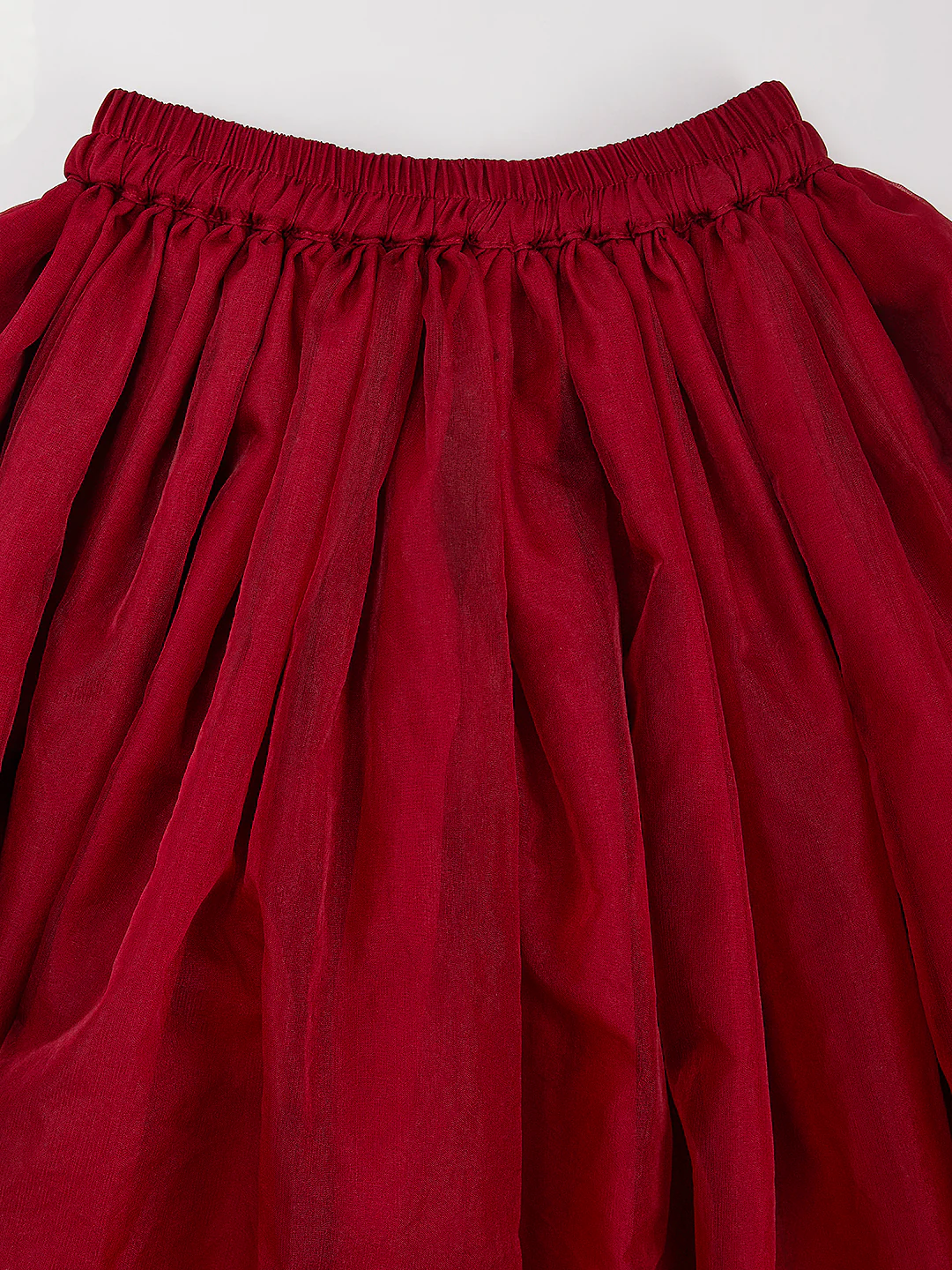 Girl's' Maroon Girl's Lehenga Choli - Image 6