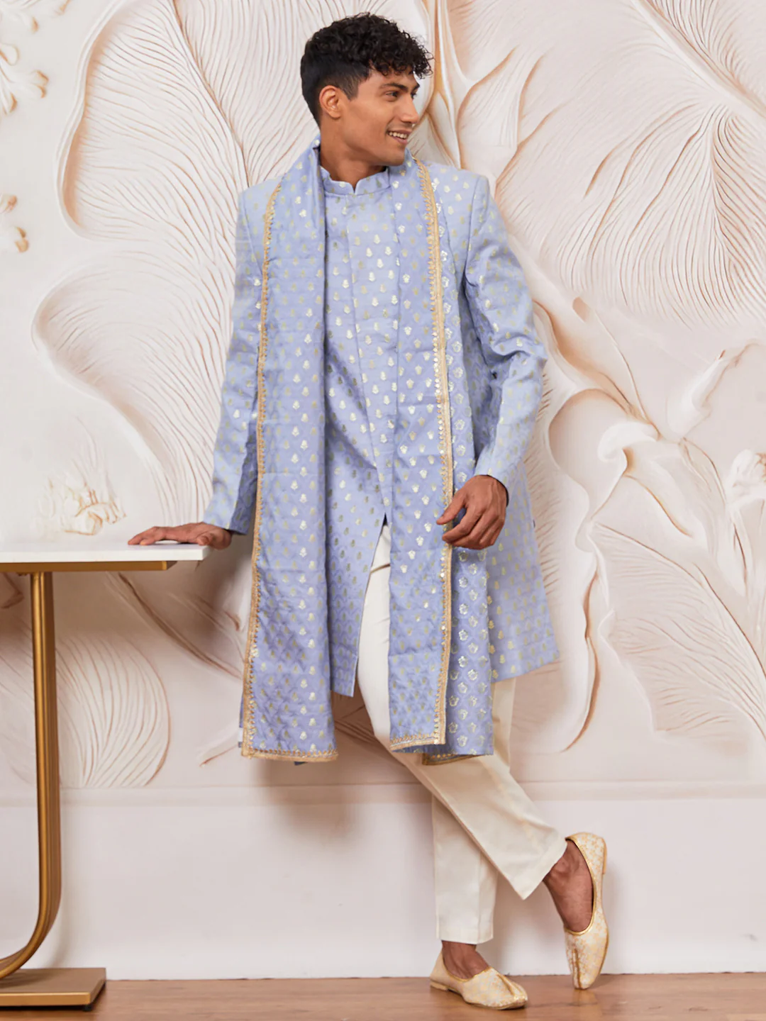 Men's Aqua - Dupatta - Image 4