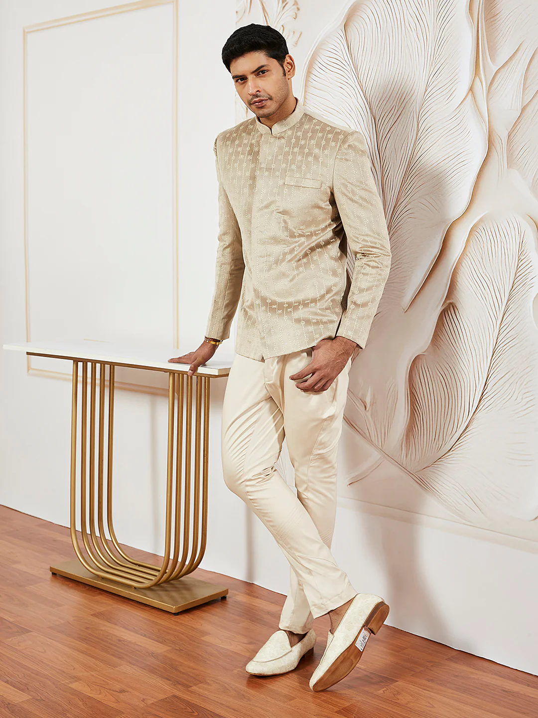 Men's Cream - Pant Style Pyjama - Image 5