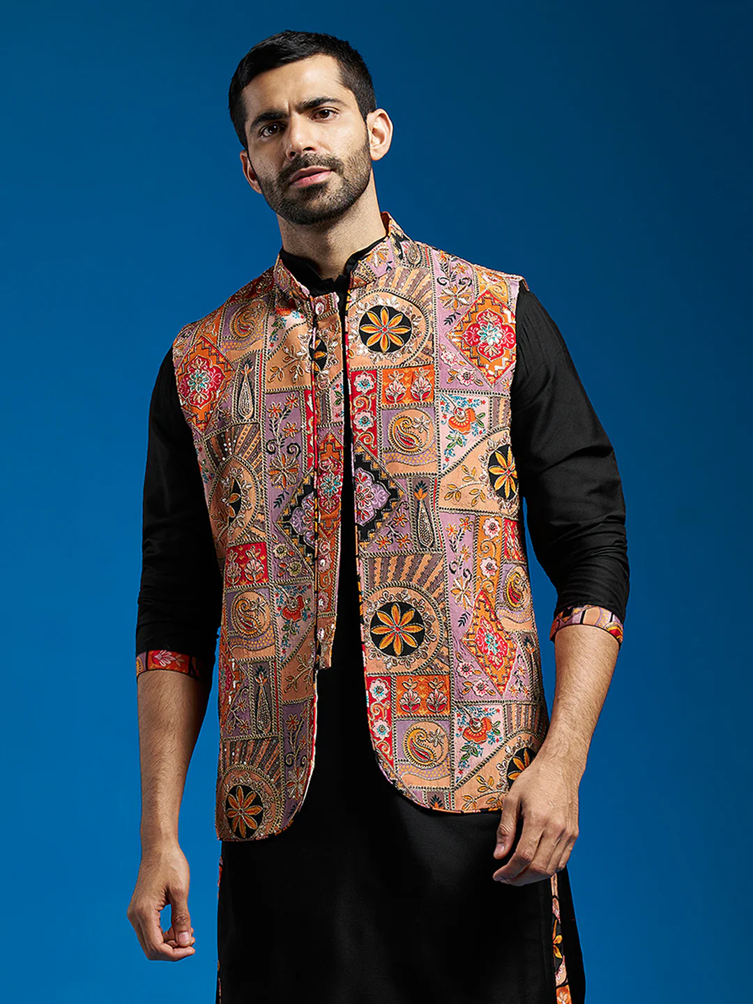 Men's -  Nehru Jacket - Image 3