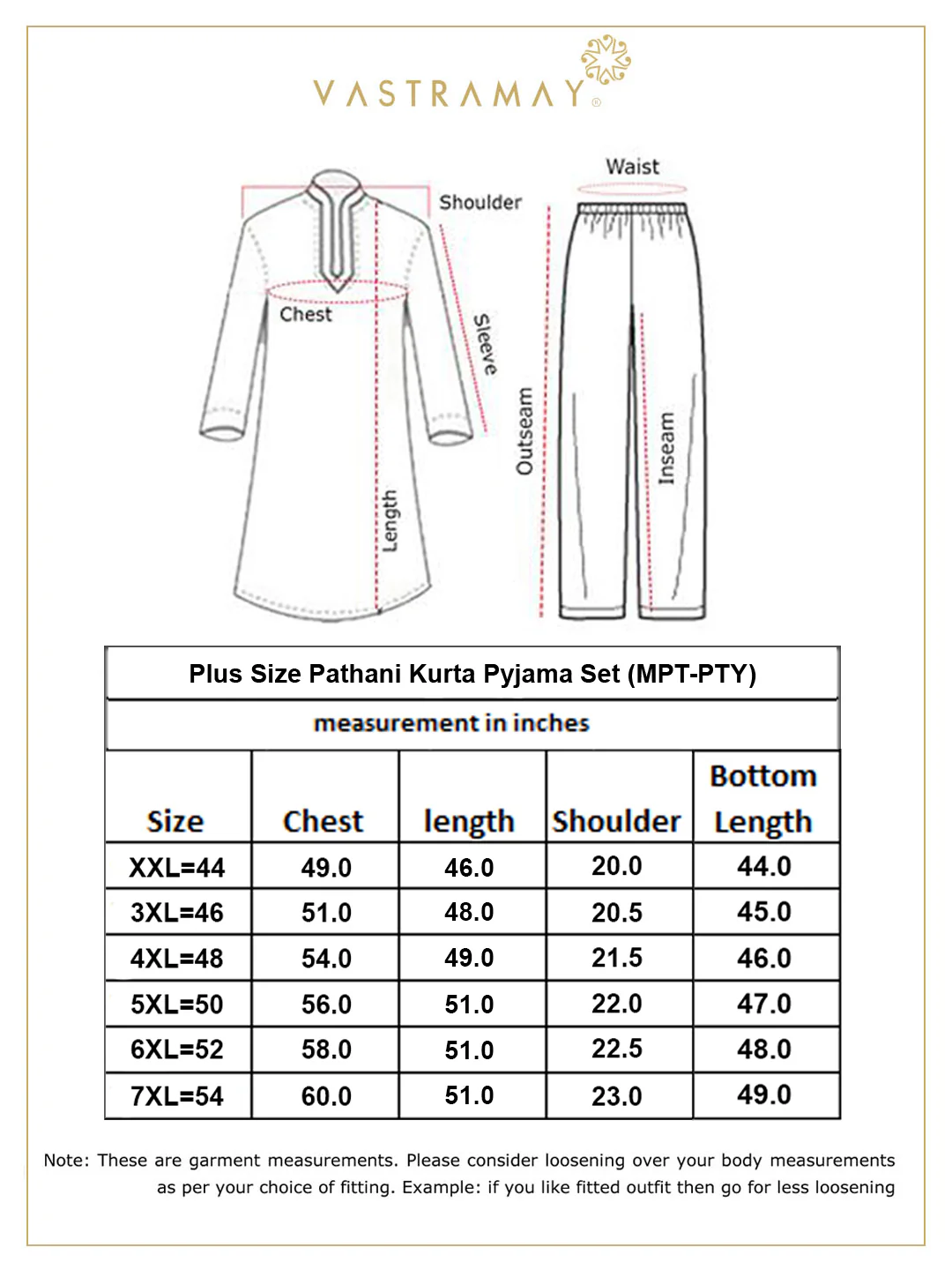 Men's Plus Size Black Cotton Blend Pathani Kurta - Image 8