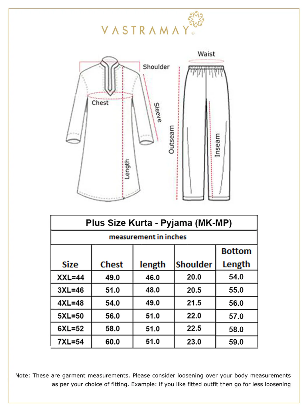 Men's Plus Size Black Cotton Silk Blend Kurta And Cream Pyjama Set - Image 8