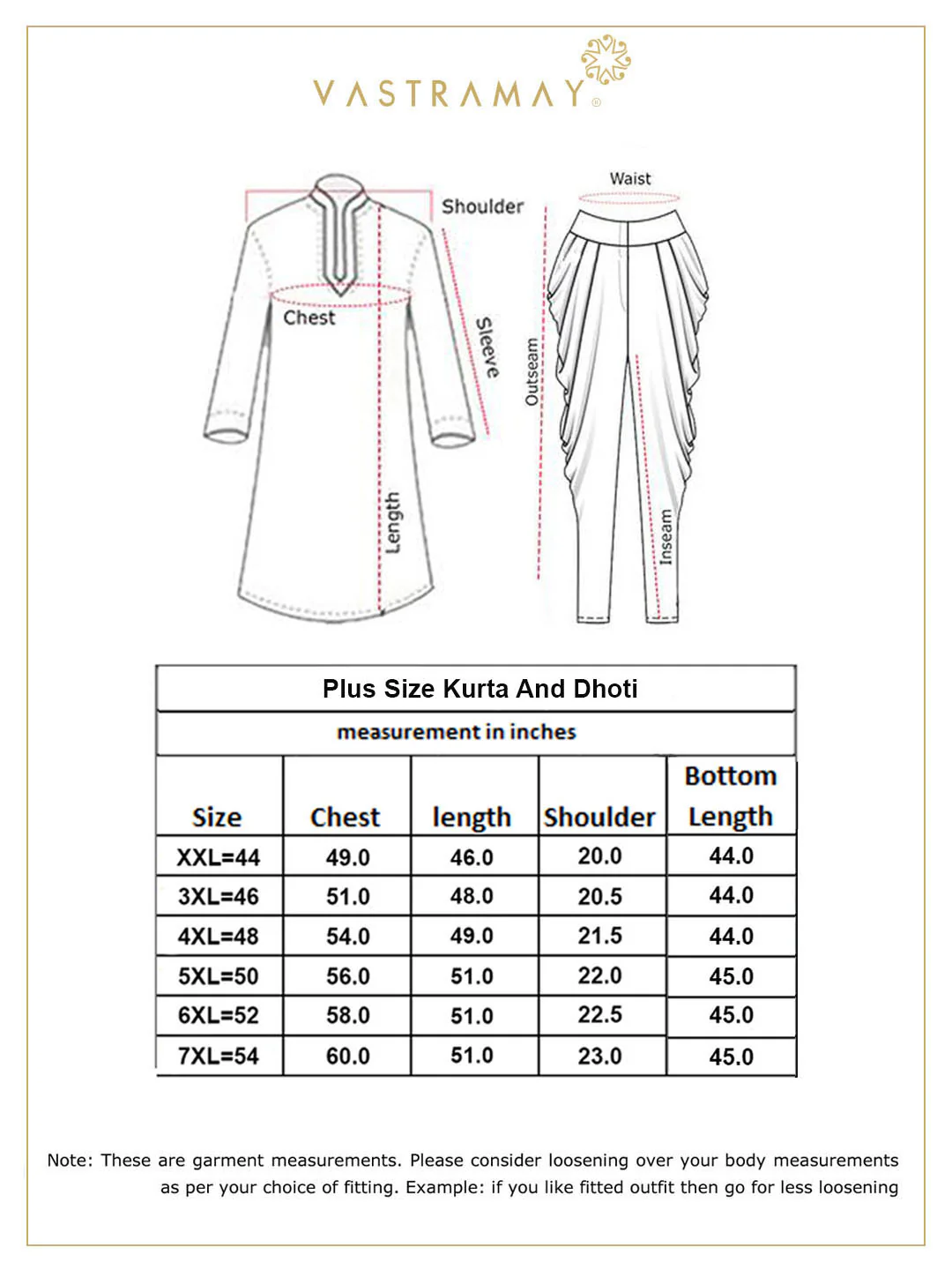 Men's Plus Size Rose Gold Silk Blend Kurta And Rose Gold Dhoti Set - Image 8