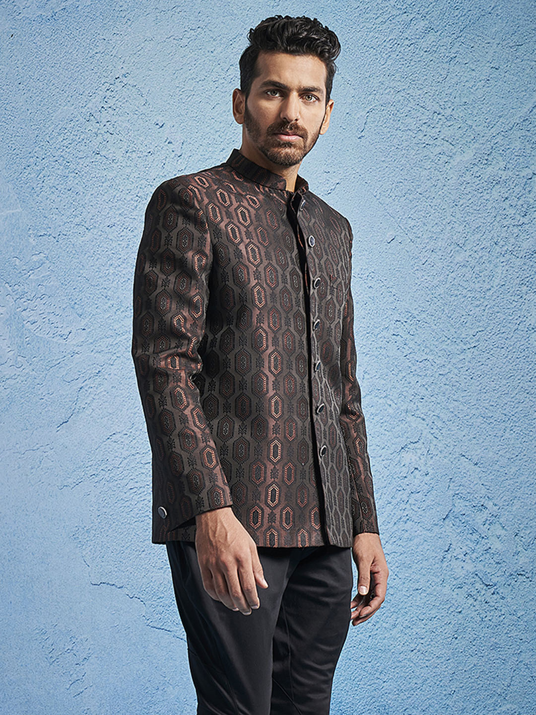 Men's Rust - Jodhpuri - Image 3
