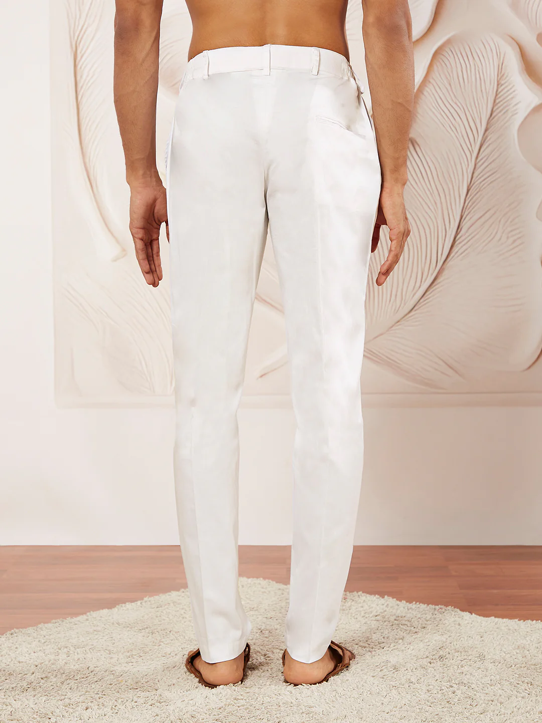 VASTRAMAY Men's White - Pant Style Pyjama - Image 4