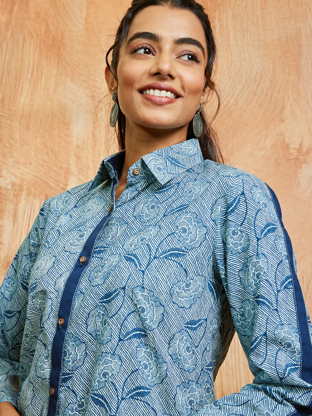Women's Blue Co Ords Set - Image 2