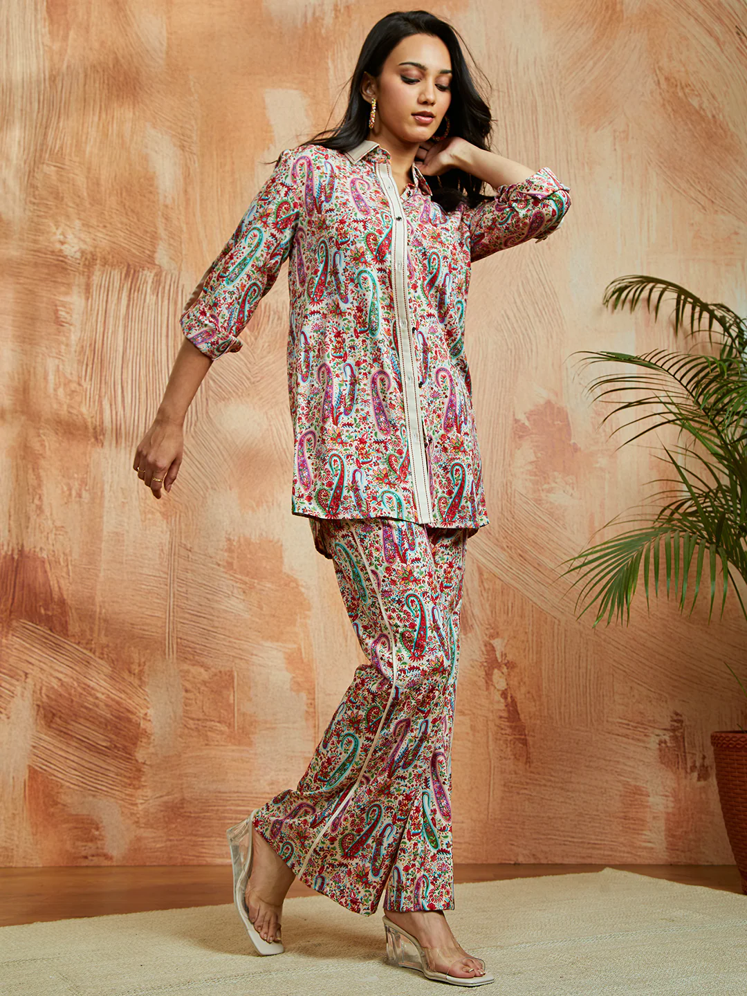 Women's Cream Co Ords Set - Image 3