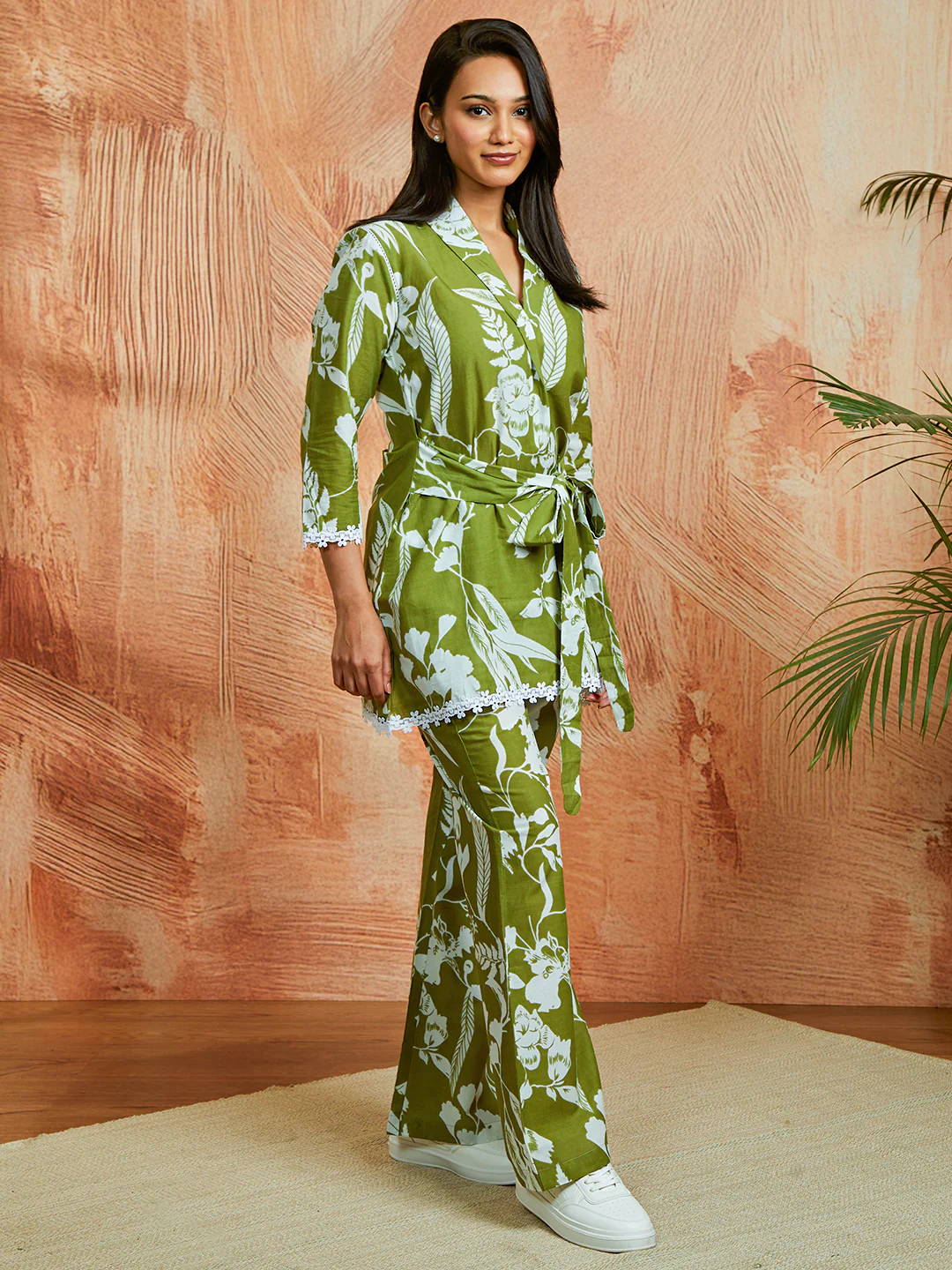 Women's Green Co Ords Set - Image 3