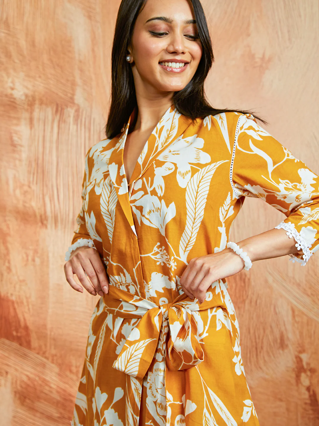 Women's Mustard Co Ords Set - Image 4