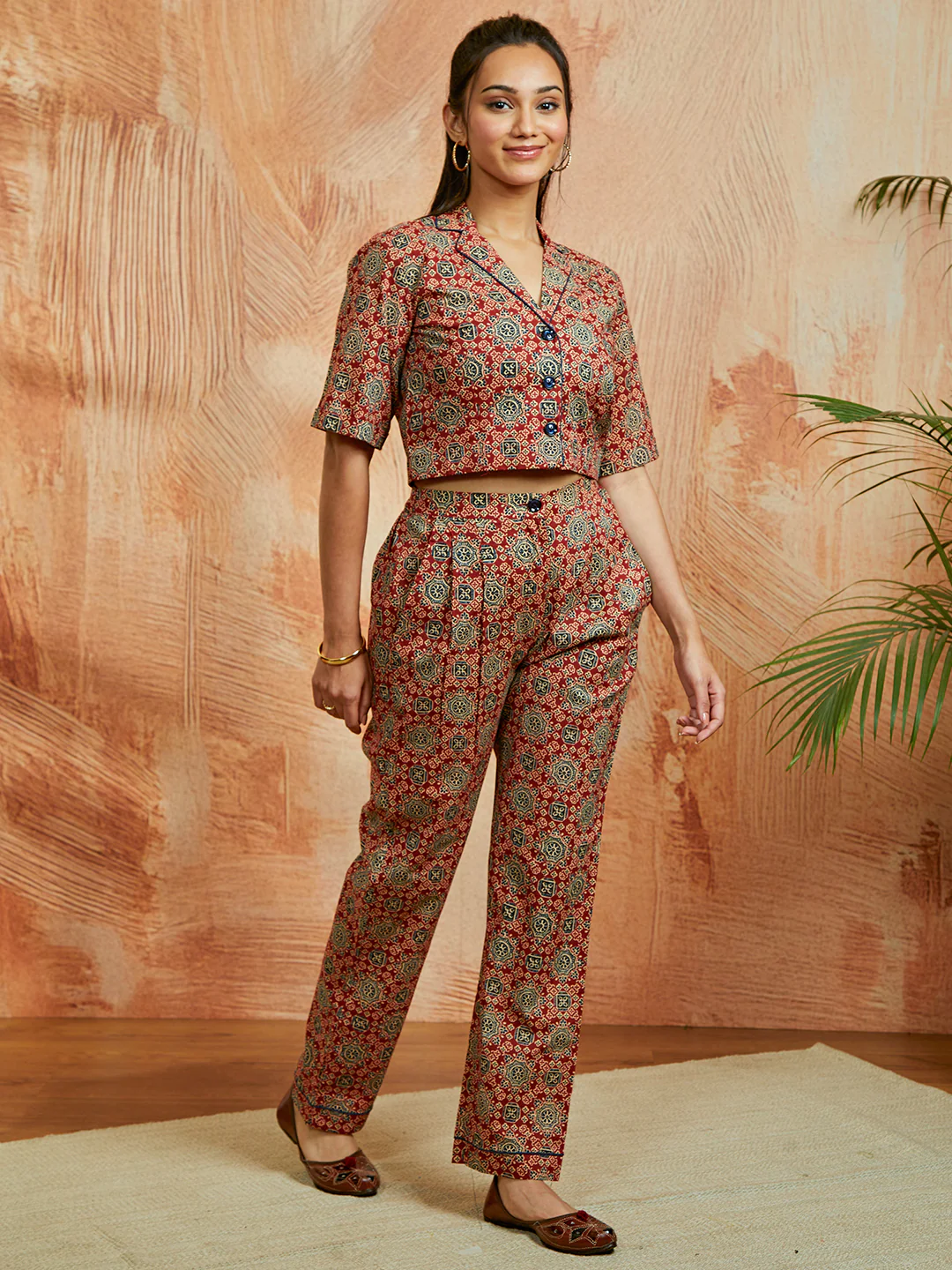Women's Rust Co Ords Set - Image 5