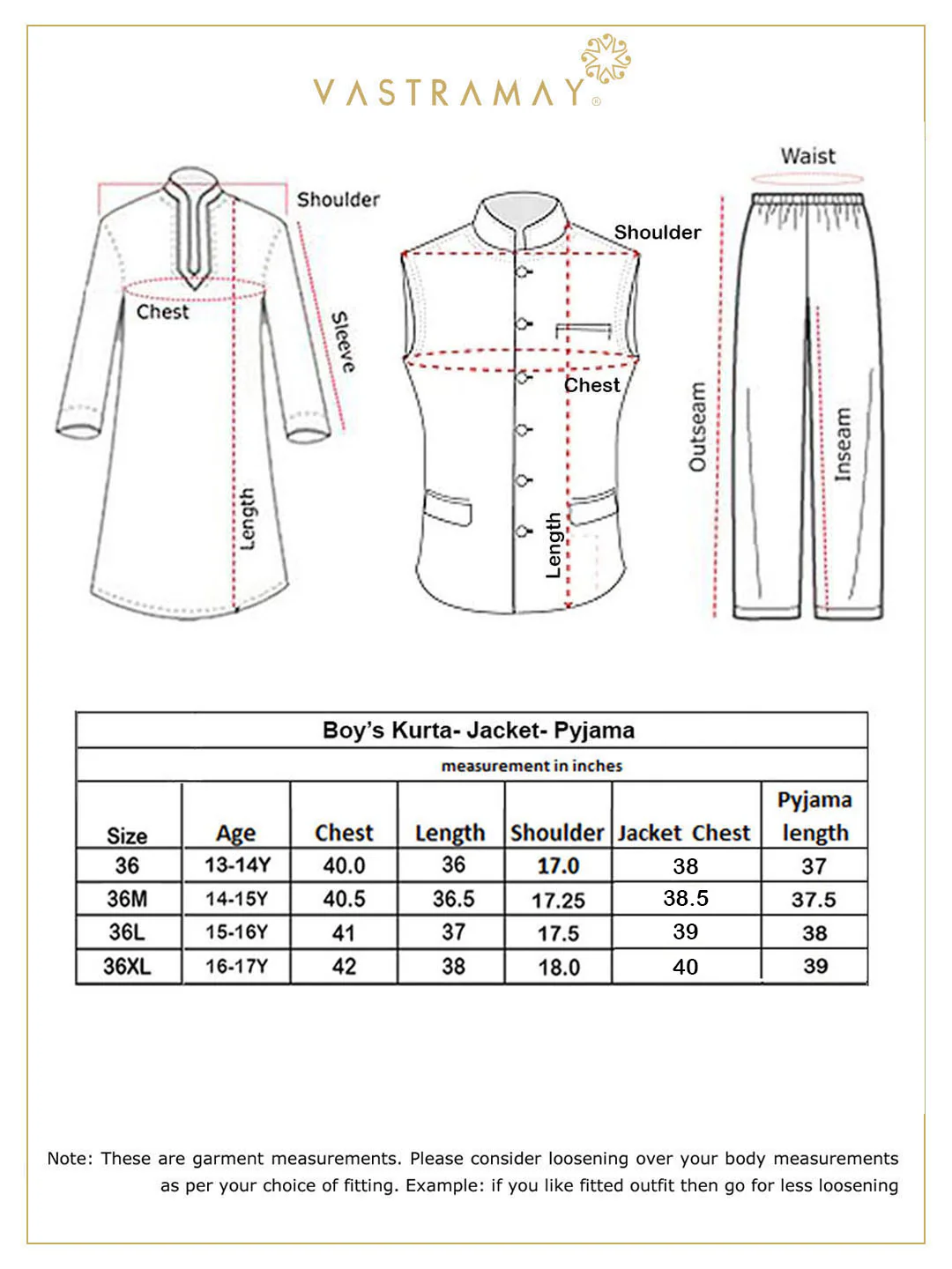 Boy's' Rose Gold Silk Blend Kurt Pyjama And Maroon Nehru Jacket Set - Image 9